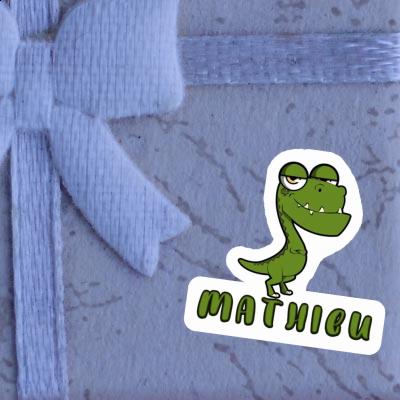 Sticker Mathieu Dinosaur Gift package Image