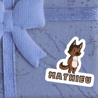Mathieu Aufkleber Deutscher Schäferhund Gift package Image