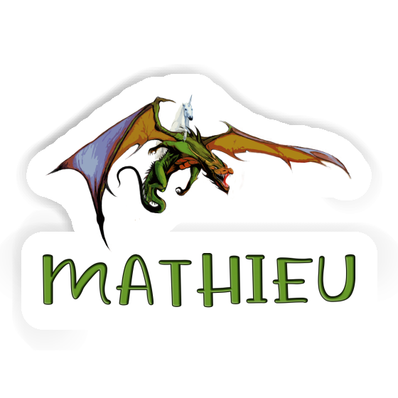 Mathieu Autocollant Dragon Image