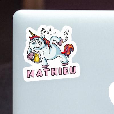 Licorne Autocollant Mathieu Laptop Image