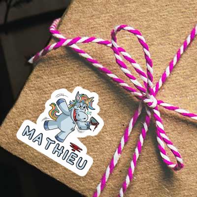 Autocollant Licorne Mathieu Gift package Image