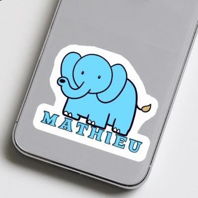 Mathieu Autocollant Éléphant Notebook Image