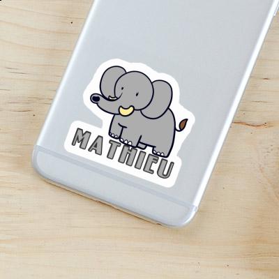 Elephant Sticker Mathieu Laptop Image