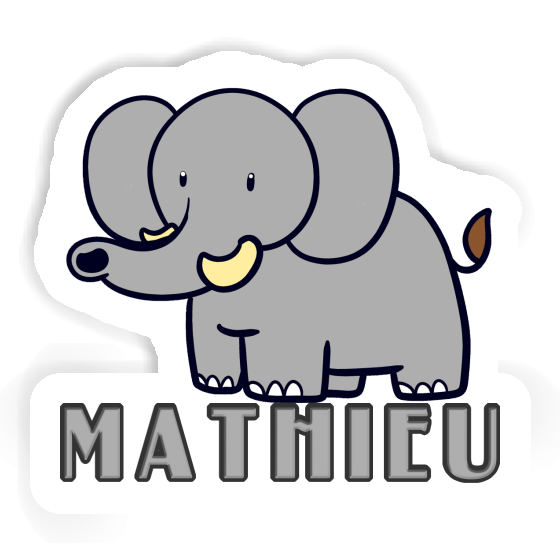 Elephant Sticker Mathieu Gift package Image