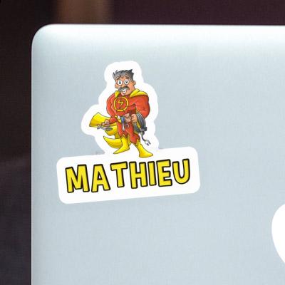 Sticker Mathieu Elektriker Notebook Image