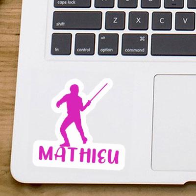 Autocollant Escrimeur Mathieu Gift package Image