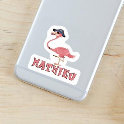 Flamingo Sticker Mathieu Notebook Image