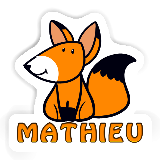Mathieu Sticker Fox Notebook Mathieu Sticker Fox Notebook Image