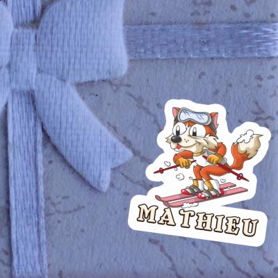 Sticker Mathieu Skier Laptop Sticker Mathieu Skier Laptop Image