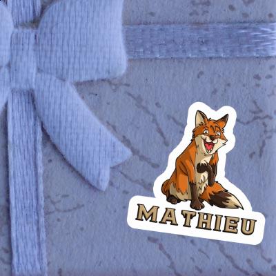 Sticker Fox Mathieu Notebook Sticker Fox Mathieu Gift package Image