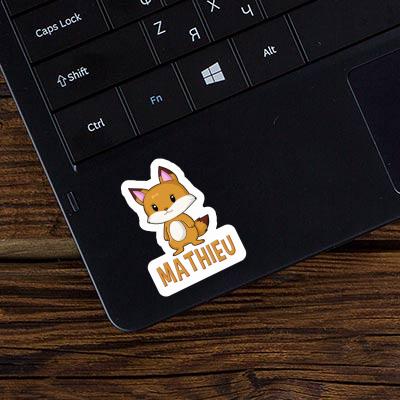 Sticker Mathieu Fox Notebook Sticker Mathieu Fox Gift package Image