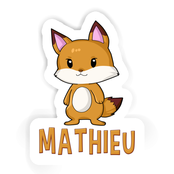 Sticker Mathieu Fox Notebook Sticker Mathieu Fox Notebook Image