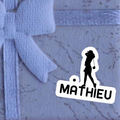 Autocollant Mathieu Golfeuse Notebook Image