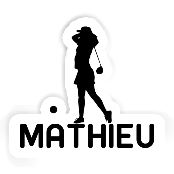 Autocollant Mathieu Golfeuse Image