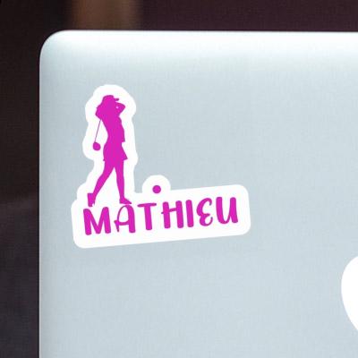 Mathieu Autocollant Golfeuse Gift package Image