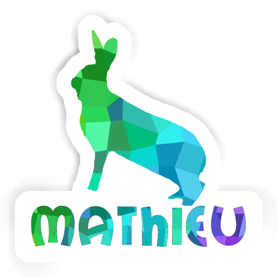 Sticker Kaninchen Mathieu Image