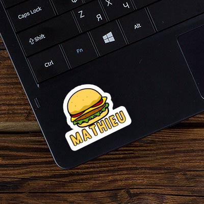 Aufkleber Mathieu Cheeseburger Image