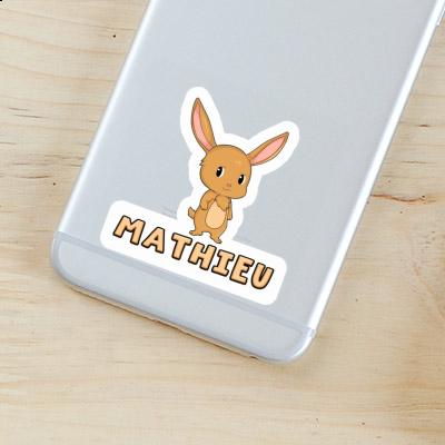 Autocollant Mathieu Lapin Notebook Image