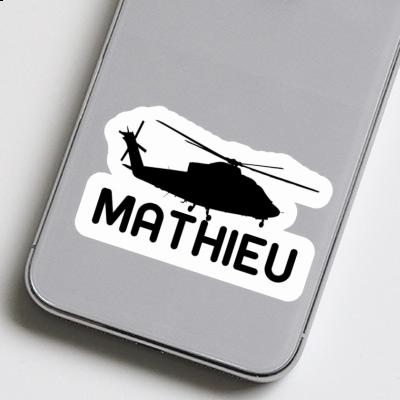 Aufkleber Mathieu Helikopter Image