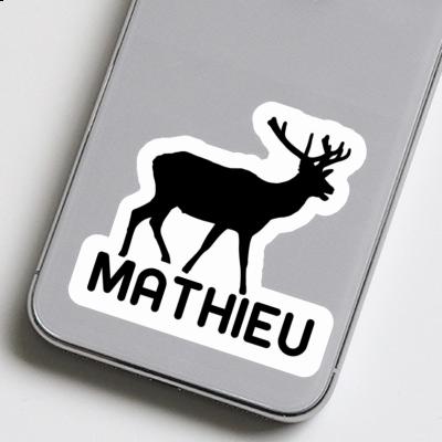 Autocollant Cerf Mathieu Notebook Image