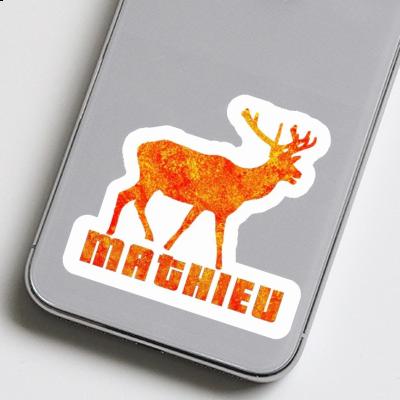 Mathieu Autocollant Cerf Image