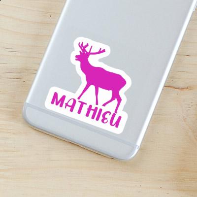 Cerf Autocollant Mathieu Image