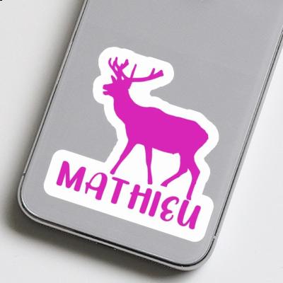 Cerf Autocollant Mathieu Notebook Image