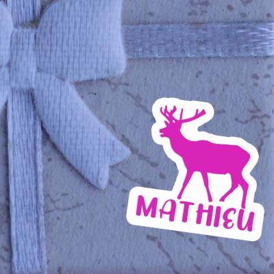 Cerf Autocollant Mathieu Image