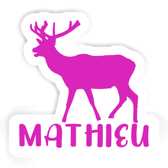 Cerf Autocollant Mathieu Laptop Image