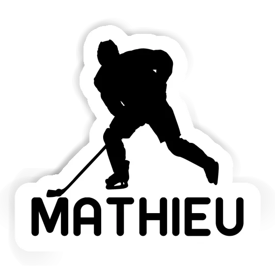 Mathieu Autocollant Joueur de hockey Gift package Image