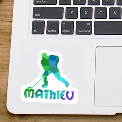 Eishockeyspieler Sticker Mathieu Gift package Image