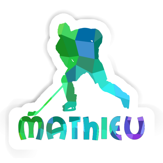 Eishockeyspieler Sticker Mathieu Image