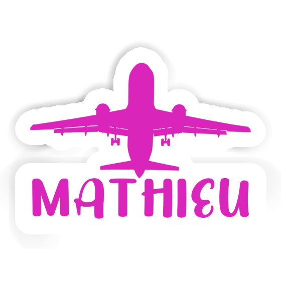 Autocollant Jumbo-Jet Mathieu Image