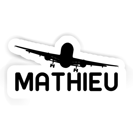 Autocollant Mathieu Avion Notebook Image