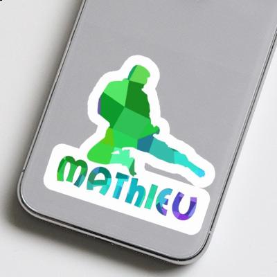 Aufkleber Karateka Mathieu Laptop Image
