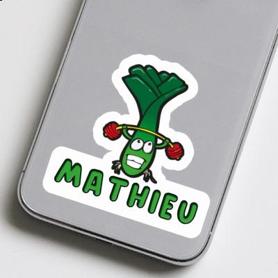 Mathieu Autocollant Poireau Notebook Mathieu Autocollant Poireau Gift package Image