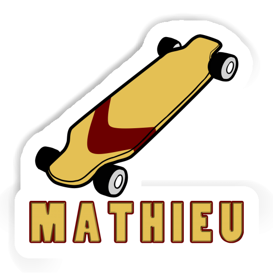 Sticker Longboard Mathieu Image