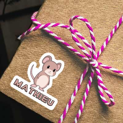 Mathieu Aufkleber Mäuschen Gift package Image
