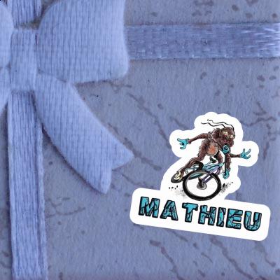 Sticker Mountainbiker Mathieu Sticker Mountainbiker Mathieu Image