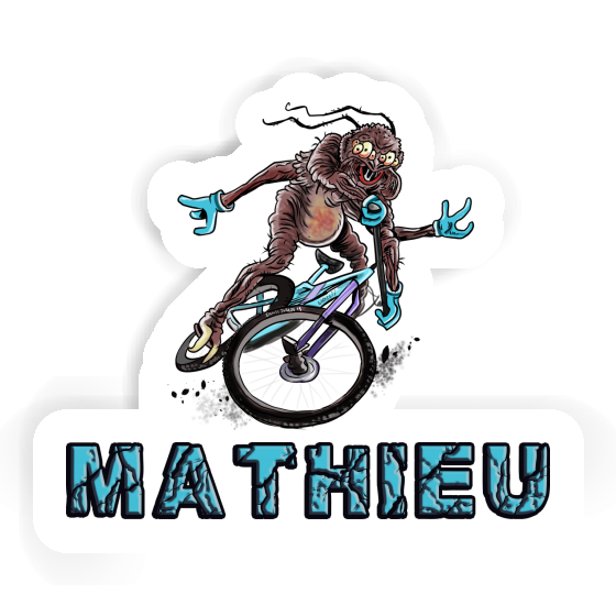 Sticker Mountainbiker Mathieu Notebook Sticker Mountainbiker Mathieu Notebook Image