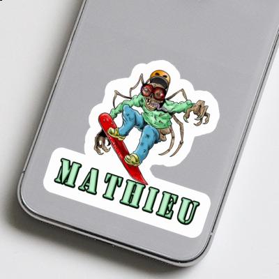 Autocollant Boarder Mathieu Laptop Image
