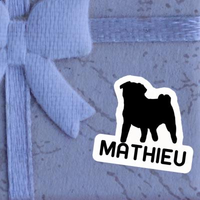Aufkleber Mops Mathieu Image