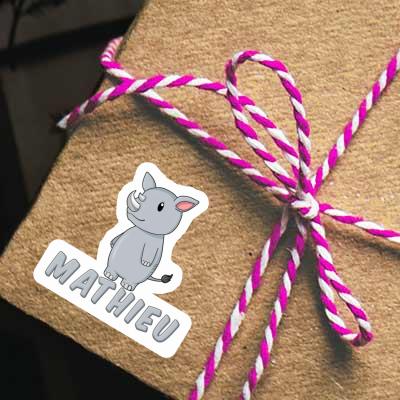 Rhinoceros Sticker Mathieu Gift package Image