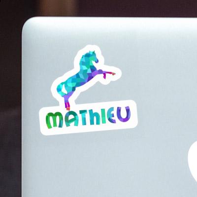 Sticker Pferd Mathieu Notebook Image