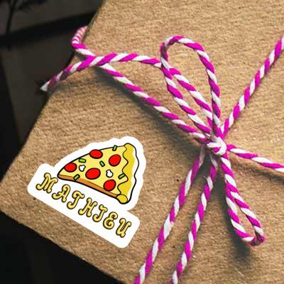 Sticker Mathieu Pizza Laptop Image