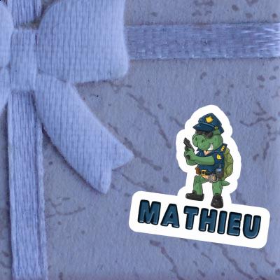 Mathieu Sticker Polizist Laptop Image