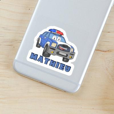 Mathieu Autocollant Voiture de police Gift package Image