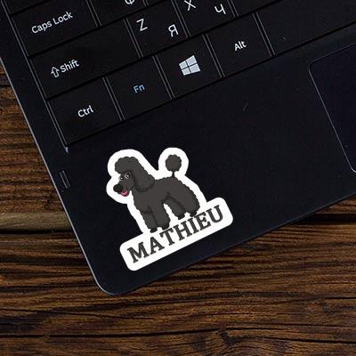 Poodle Sticker Mathieu Notebook Poodle Sticker Mathieu Gift package Image