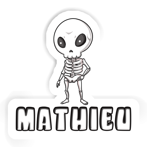 Mathieu Autocollant Alien Image