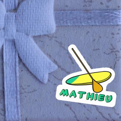 Autocollant Stand Up Paddle Mathieu Image